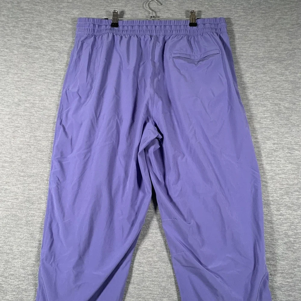 Athleta Pants Womens 14 Purple Lightweight Jogger Elastic Waist Stretch‎ Pockets